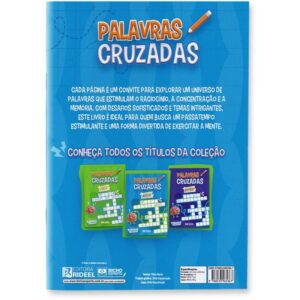 Livro de Atividades Cruzadinhas Nivel Medio - Imagem 4
