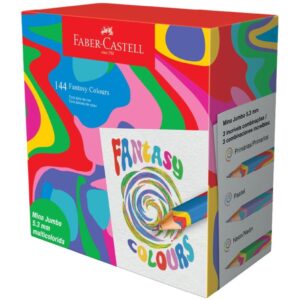 Lapis de Cor Jumbo Fantasy Colours 3 Modelos - Imagem 2