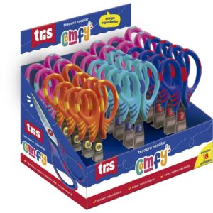 Tesoura Escolar Tris Comfy 4 Cores - Imagem 2