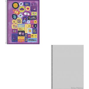 Caderno 10X1 Capa Dura Capricho 160FLS. Fit - Imagem 2