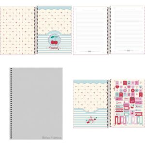 Caderno 10X1 Capa Dura Amarena 160FLS. - Imagem 2