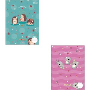 Caderno Caligrafia Capa Dura Holly 40FLS. Brochura Vert. - Imagem 1