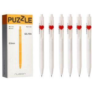 Caneta Gel Puzzle Retratil Ponta 0,5MM - Imagem 1