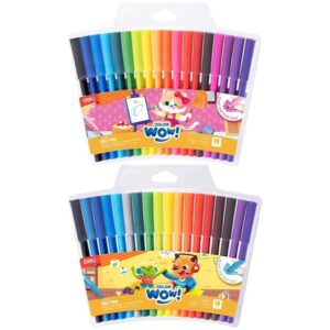 Caneta Hidrografica Color Wow Lavavel 18 Cores - Imagem 1