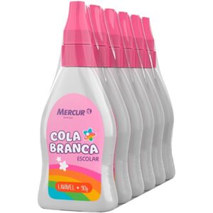 Cola Escolar 90G Branca Cores Magicas - Imagem 2