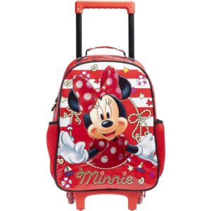 Mochila Infantil com Rodinha Minnie X - Imagem 1