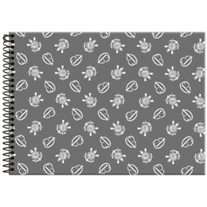 Caderno Desenho Univ Capa Dura Corinthians 80FLS. - Imagem 4