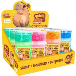 Slime Gelele Mix Surpresa Capivara - Imagem 1