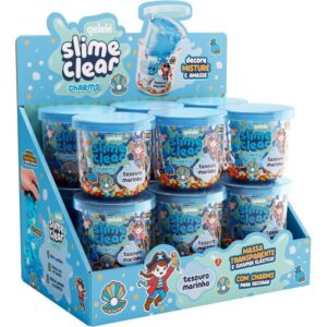Slime Clear Charm Tesouro Marinho - Imagem 1