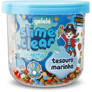 Slime Clear Charm Tesouro Marinho - Imagem 3