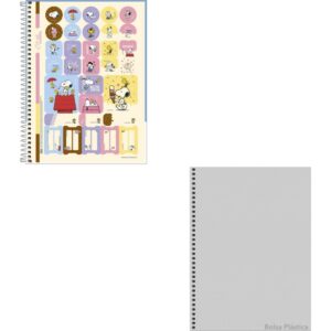 Caderno 01X1 Capa Dura Snoopy 80FLS. Fit - Imagem 2