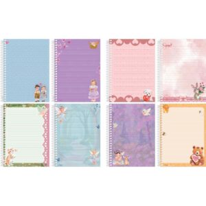 Caderno 01X1 Capa Dura Sweet Dreams 80FLS.PAPEL Carta - Imagem 10