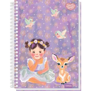 Caderno 01X1 Capa Dura Sweet Dreams 80FLS.PAPEL Carta - Imagem 11