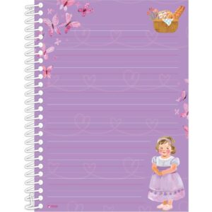 Caderno 01X1 Capa Dura Sweet Dreams 80FLS.PAPEL Carta - Imagem 3