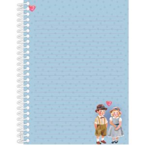 Caderno 01X1 Capa Dura Sweet Dreams 80FLS.PAPEL Carta - Imagem 9