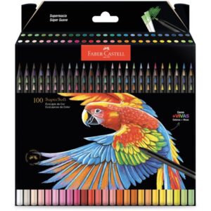 Lapis de Cor Redondo Supersoft 100 Cores - Imagem 1