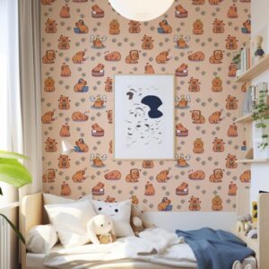 Contact Decorado 45CMX10M Capivara - Imagem 3