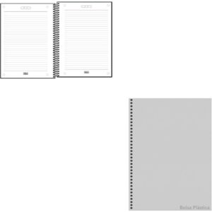 Caderno 10X1 Capa Dura Neon Fit 160FLS. PP Masculino - Imagem 2