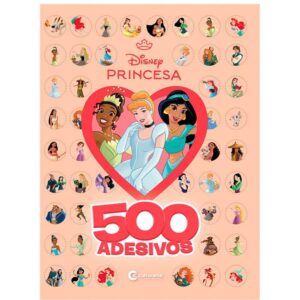 Livro com Adesivos Princesas 40P C/500 Adesivos - Imagem 1