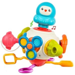 Brinquedo para Bebe Chocalho Astronauta Multissens - Imagem 1
