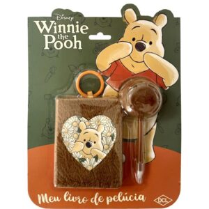 Livro Brinquedo Ilustrado Pooh Livro de Pelucia - Imagem 1