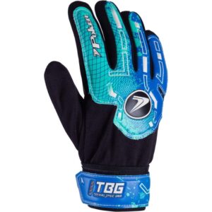 Luva para Futebol Training Grip Jr. 5 Az/Vda/Br - Imagem 2