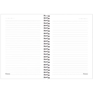 Caderno Espiral 1/4 Capa Dura Minecraft 80FLS. - Imagem 8