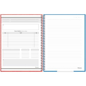 Caderno 01X1 Capa Dura Uno 80FLS. - Imagem 7