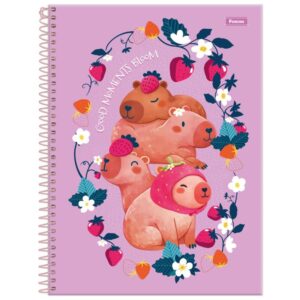 Caderno 01X1 Capa Dura Amazzu 80FLS - Imagem 2