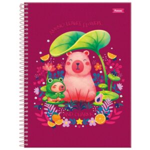 Caderno 01X1 Capa Dura Amazzu 80FLS - Imagem 5
