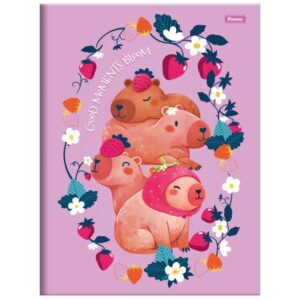 Caderno Brochurao Capa Dura Amazzu 80FLS - Imagem 2