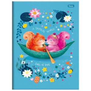 Caderno Brochurao Capa Dura Amazzu 80FLS - Imagem 4