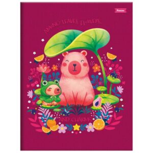 Caderno Brochurao Capa Dura Amazzu 80FLS - Imagem 5