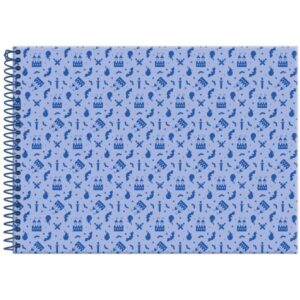 Caderno Desenho Univ Capa Dura Aventurinos 80FLS. - Imagem 4