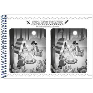 Caderno Desenho Univ Capa Dura Aventurinos 80FLS. - Imagem 5