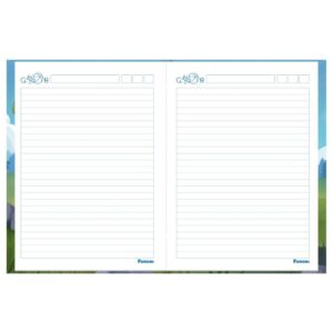 Caderno Linguagem Capa Dura Aventurinos Costurado 40FLS. - Imagem 4