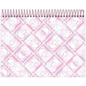 Caderno Desenho Univ Capa Dura Doll para Colorir 24FLS. - Imagem 3