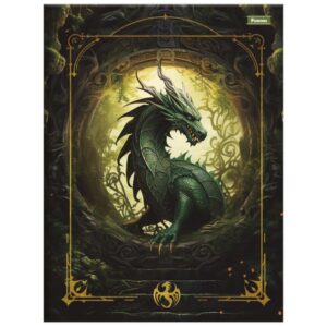 Caderno Brochurao Capa Dura Drakos 80FLS. - Imagem 3