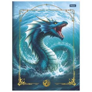 Caderno Brochurao Capa Dura Drakos 80FLS. - Imagem 5
