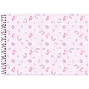 Caderno Desenho Univ Capa Dura Funfinily 80FLS. - Imagem 4