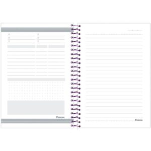 Caderno Espiral 1/4 Capa Dura Judy 80FLS. - Imagem 8