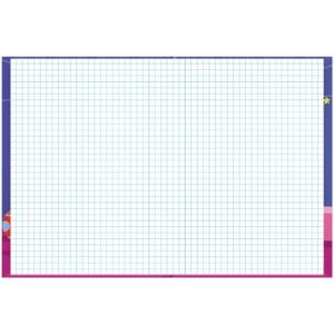 Caderno Quadriculado Univers. Judy 1X1CM 40FLS. - Imagem 4