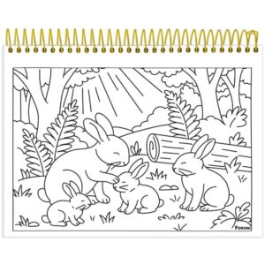 Caderno Desenho Univ Capa Dura Milly para Colorir 24FLS. - Imagem 7