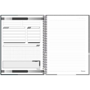 Caderno 01X1 Capa Dura Motoclub 80FLS. - Imagem 8