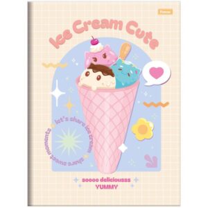Caderno Brochurao Capa Dura Sugar Rush 80FLS. - Imagem 3