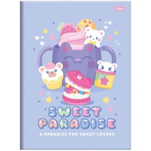 Caderno Brochurao Capa Dura Sugar Rush 80FLS. - Imagem 4