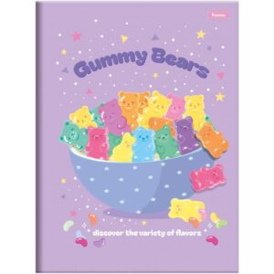 Caderno Brochurao Capa Dura Sugar Rush 80FLS. - Imagem 8