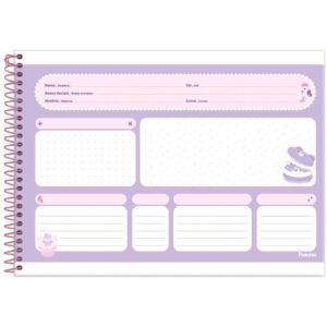 Caderno Desenho Univ Capa Dura Sugar Rush 80FLS. - Imagem 5