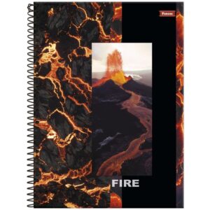 Caderno 01X1 Capa Dura 4 Elementos Mais 96FLS. - Imagem 4