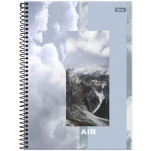 Caderno 01X1 Capa Dura 4 Elementos Mais 96FLS. - Imagem 5